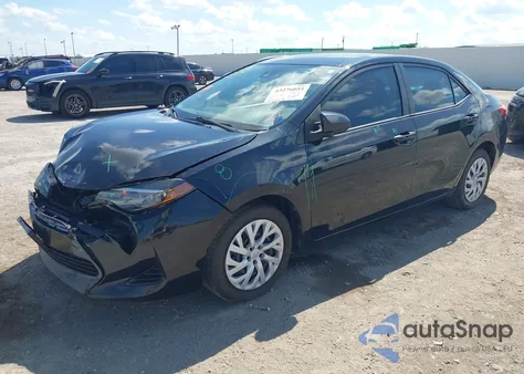 2019 Toyota Corolla Le from USA, damaged, VIN 5YFBURHE1KP876019